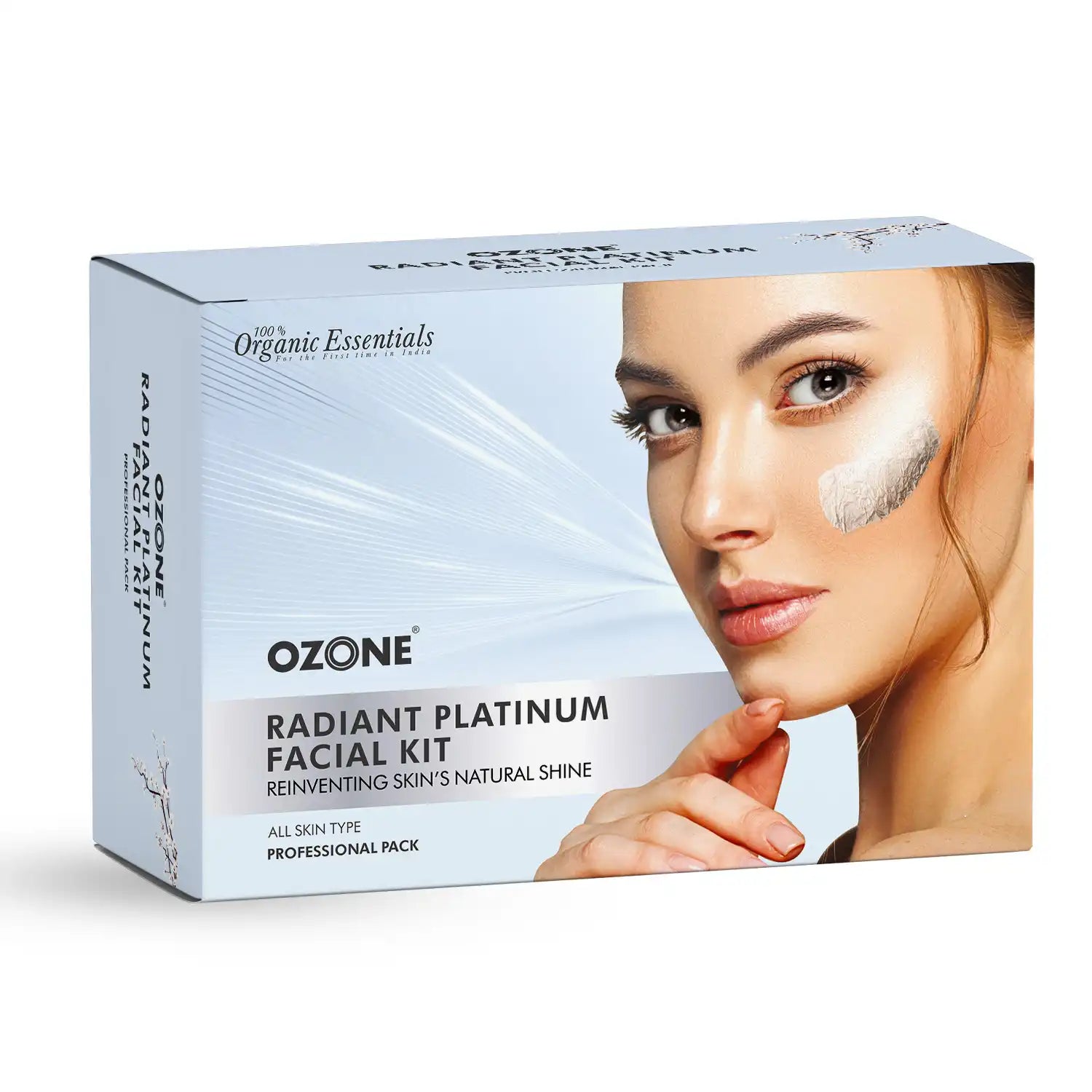 Ozone Radiant Platinum Facial Kit